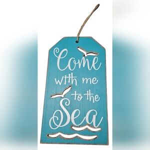 Coastal Home Decor Hanging Sign